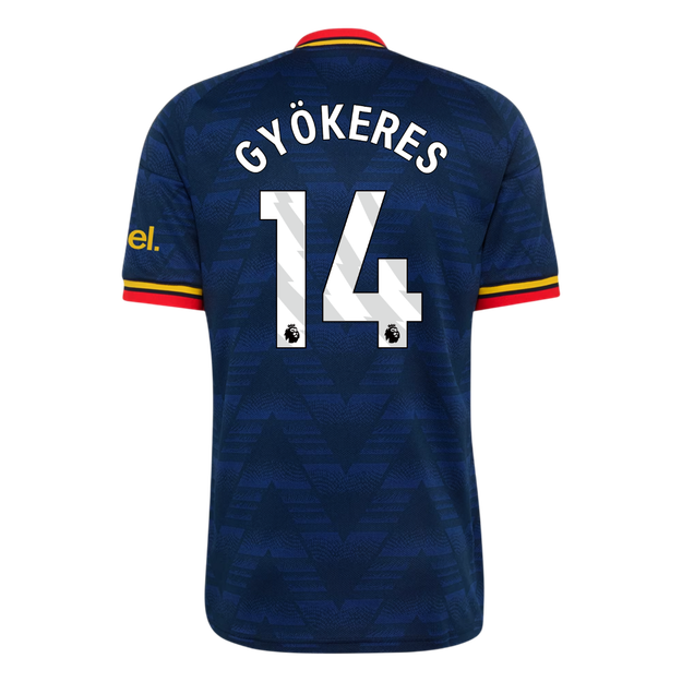 GYÖKERES #14 Arsenal Võõrsilvorm Särk 2026/27