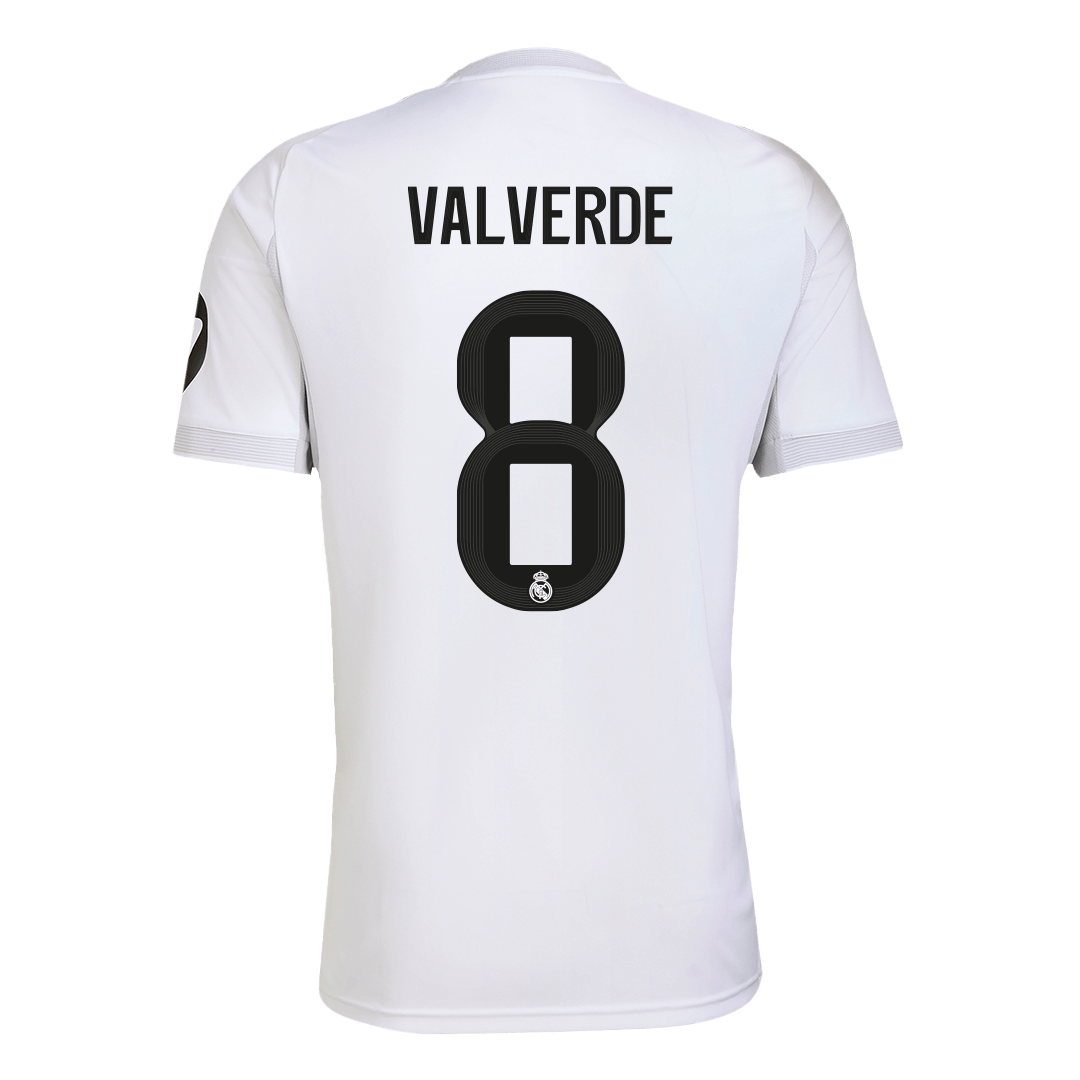 VALVERDE #8 Madridi Real Koduvorm Särk 2025/26 - Kvaliteetne
