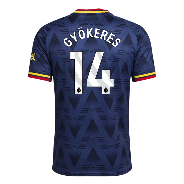 GYÖKERES #14 Arsenal Võõrsilvorm Särk 2026/27 Autentne