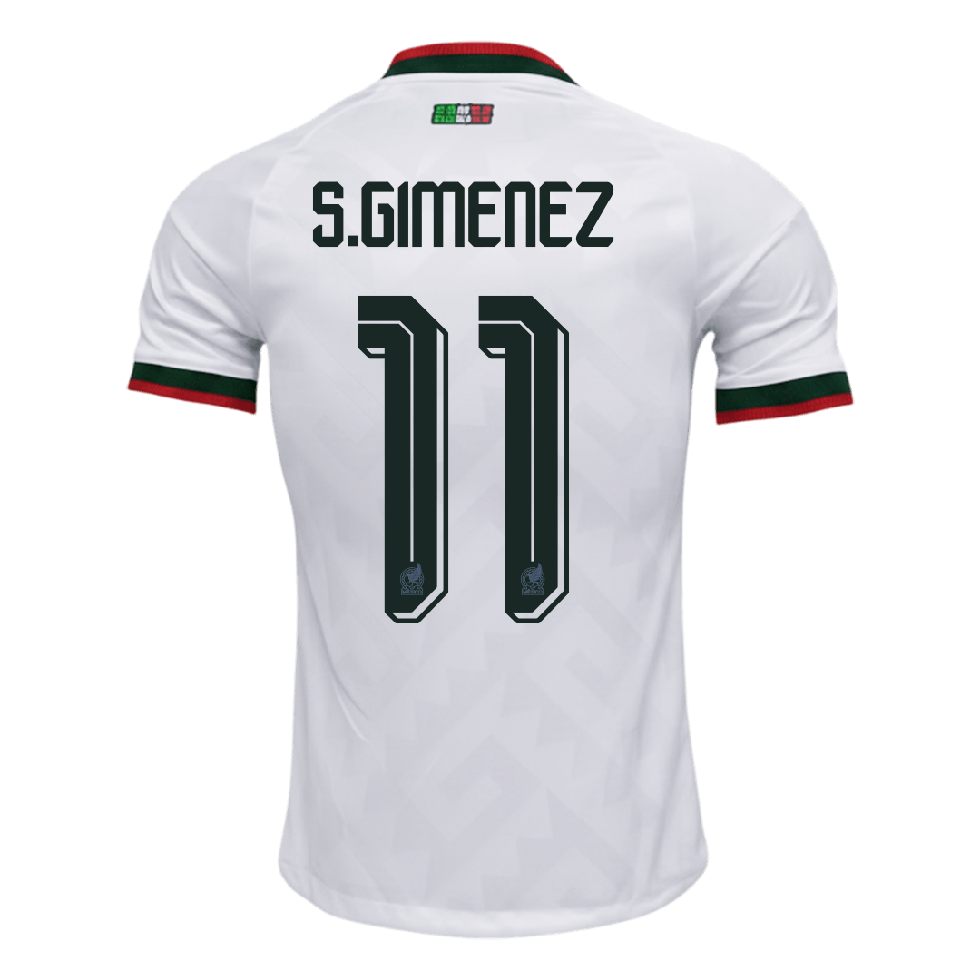 S.GIMENEZ #11 Mehhiko Võõrsilvorm Särk 2026 Autentne