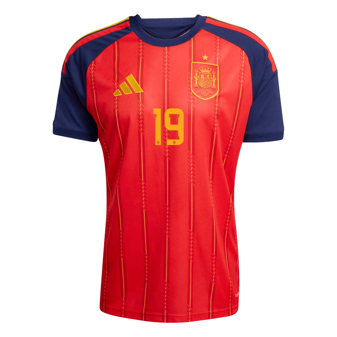 LAMINE YAMAL #19 Hispaania Koduvorm Särk 2026 - Kvaliteetne