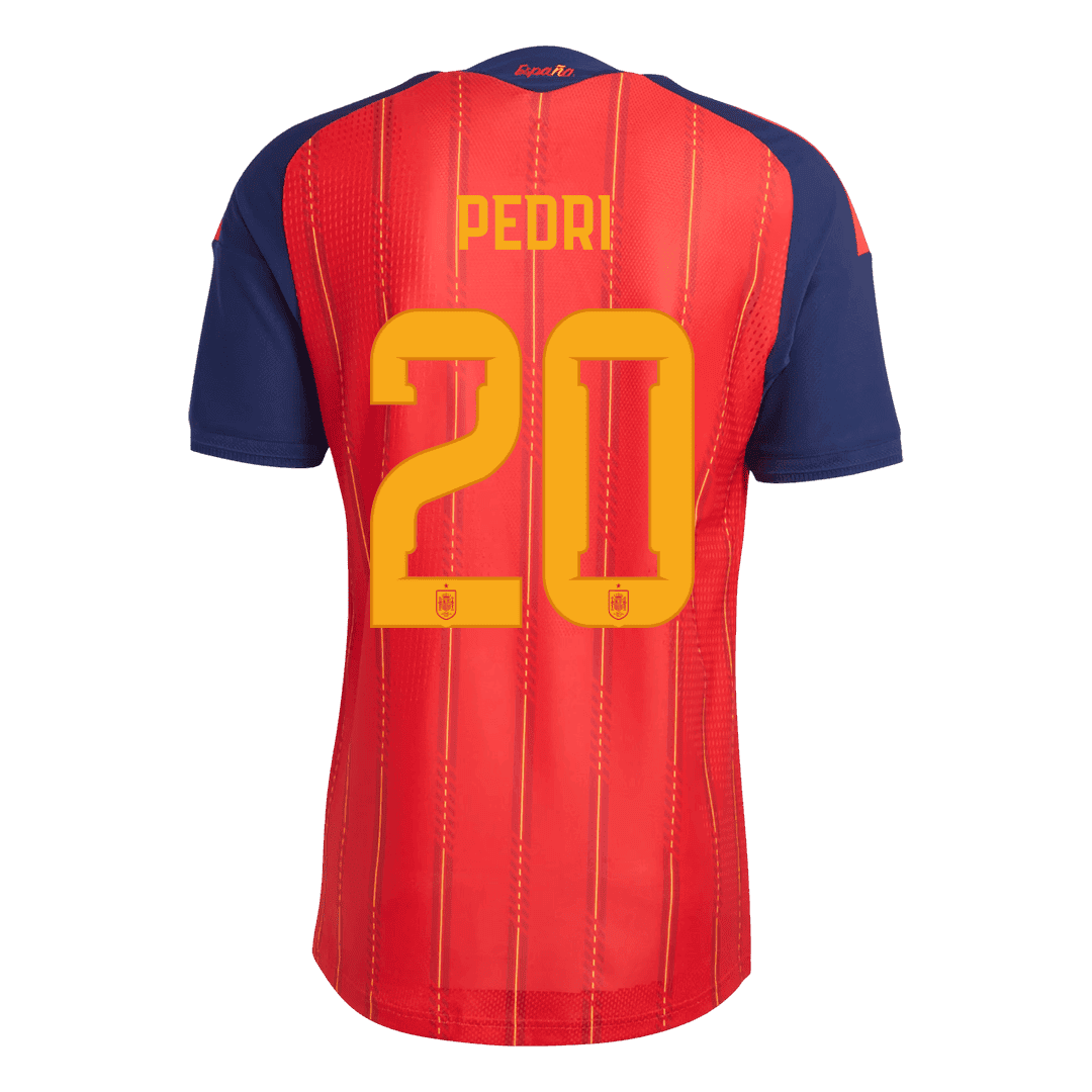 PEDRI #20 Hispaania Koduvorm Särk Champion Edition 2026 - 2 Stars 2026 Autentne