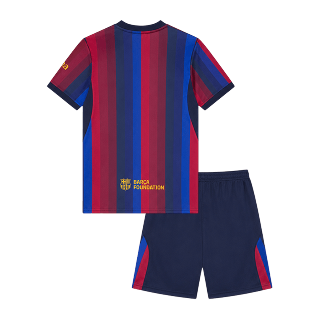 Barcelona Koduvorm Laste Jalgpallikomplekt 2026/27