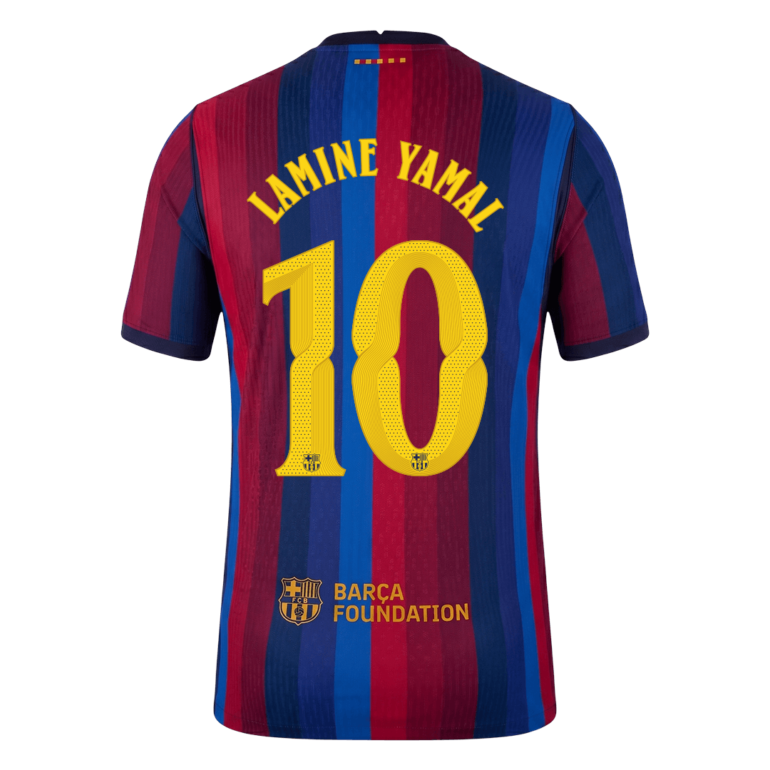 LAMINE YAMAL #10 Barcelona Koduvorm Särk 2026/27 Autentne - UCL