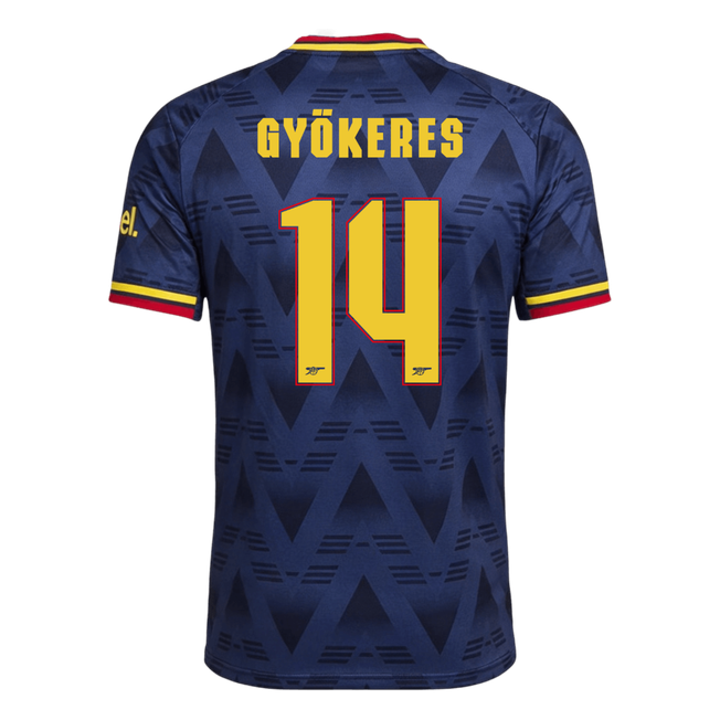 GYÖKERES #14 Arsenal Võõrsilvorm Särk 2026/27 Autentne - UCL