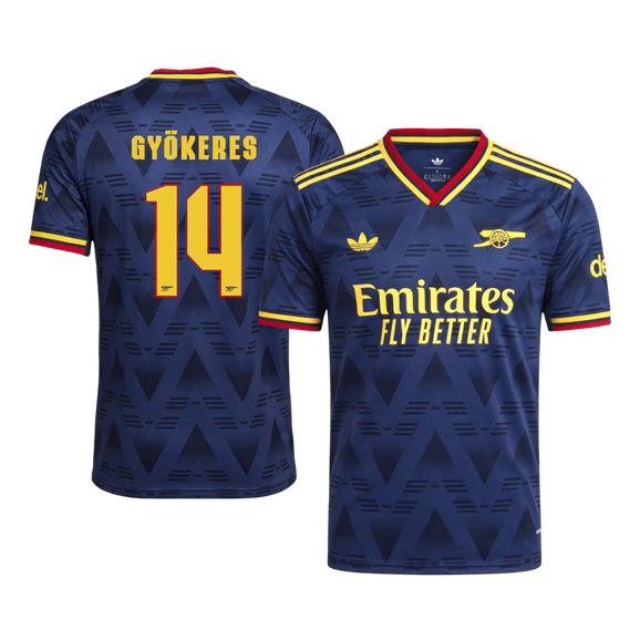 GYÖKERES #14 Arsenal Võõrsilvorm Särk 2026/27 Autentne - UCL
