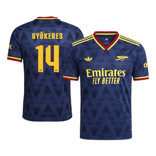 GYÖKERES #14 Arsenal Võõrsilvorm Särk 2026/27 Autentne - UCL
