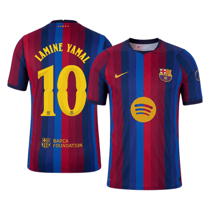 LAMINE YAMAL #10 Barcelona Koduvorm Särk 2026/27 Autentne - UCL