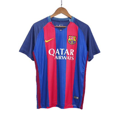 Retro MESSI #10 FC Barcelona Koduvorm Särk 2016/17