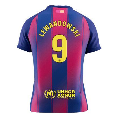 LEWANDOWSKI #9 FC Barcelona Koduvorm Särk 2025/26 - Kvaliteetne
