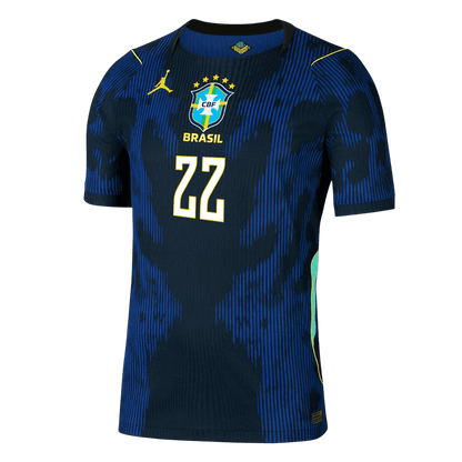 JOÃO PEDRO #22 Brasiilia Võõrsilvorm Särk 2026 Autentne