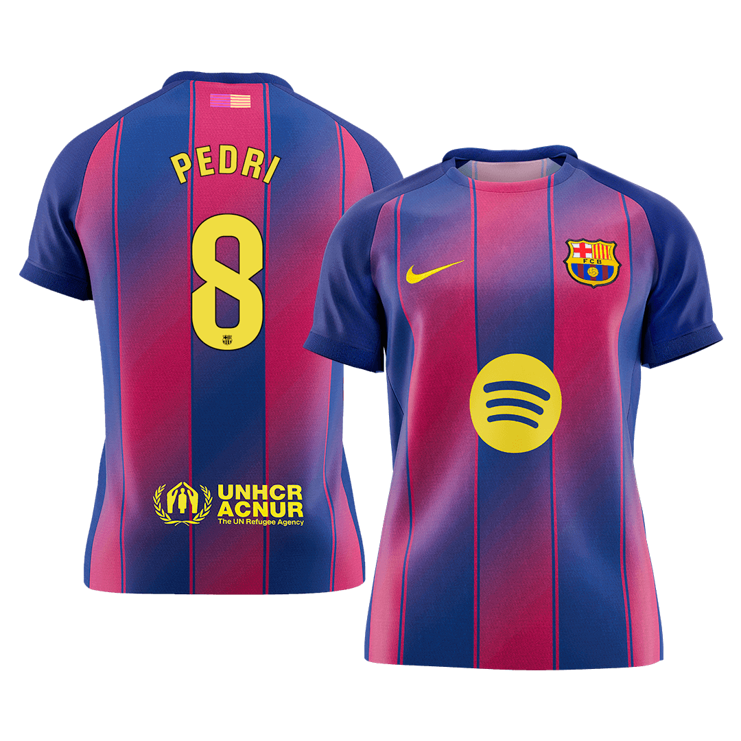 PEDRI #8 FC Barcelona Koduvorm Särk 2025/26 - Kvaliteetne