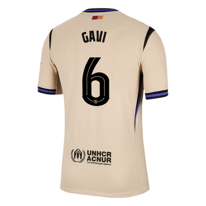 GAVI #6 FC Barcelona Võõrsilvorm Särk 2025/26 Autentne - UCL