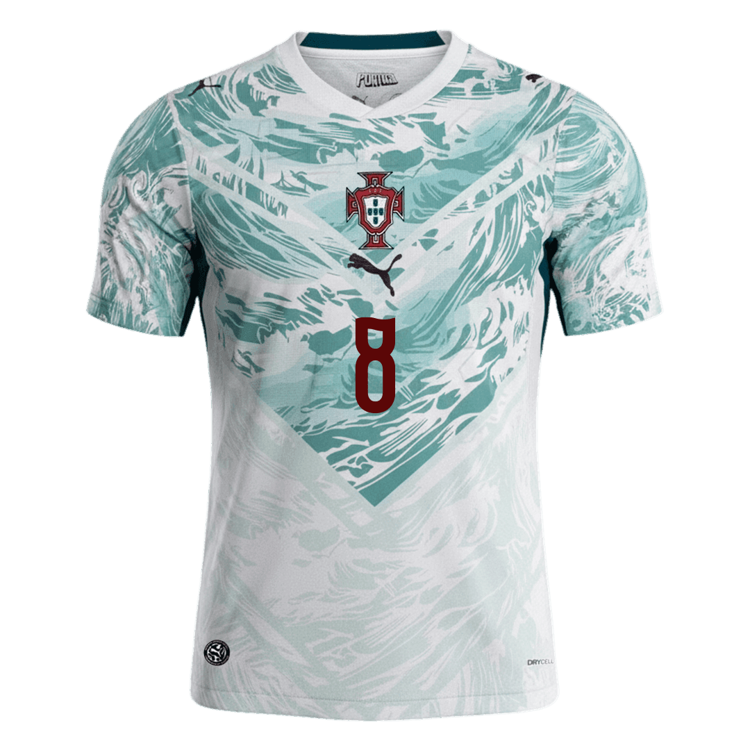 B.FERNANDES #8 Portugal Võõrsilvorm Särk 2026