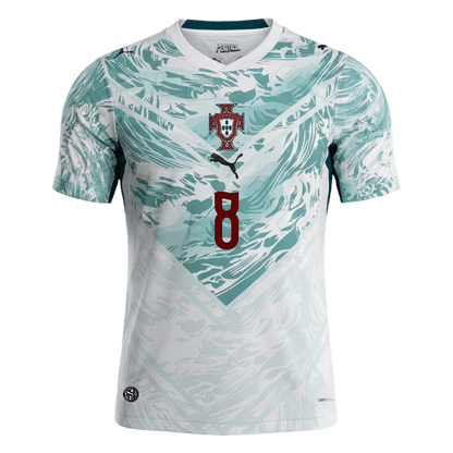 B.FERNANDES #8 Portugal Võõrsilvorm Särk 2026