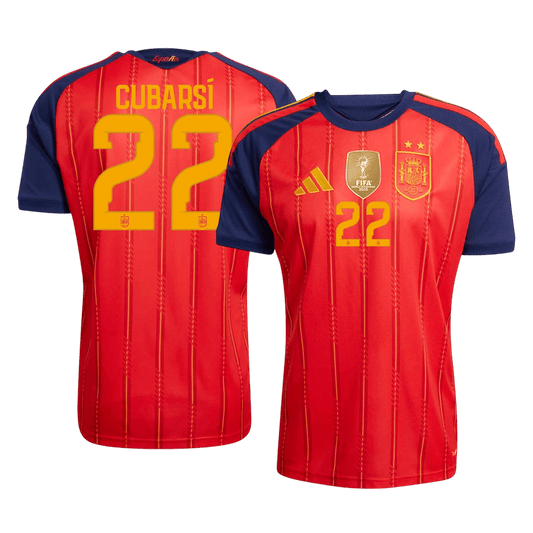 CUBARSÍ #22 Hispaania Koduvorm Särk Champion Edition 2026 - 2 Stars 2026