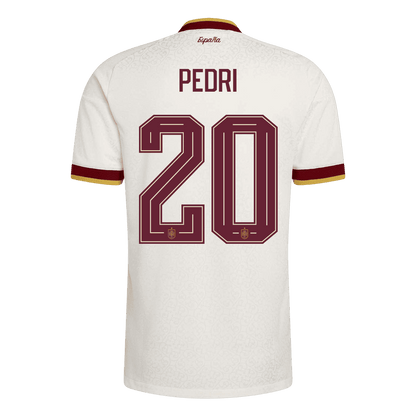 PEDRI #20 Hispaania Võõrsilvorm Särk Champion Edition 2026 - 2 Stars 2026 Autentne