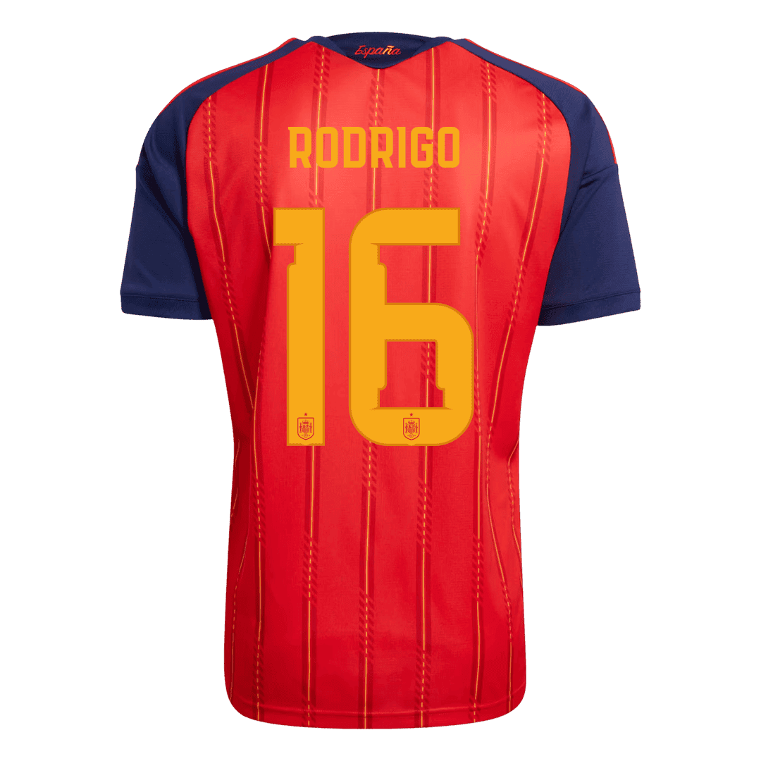 RODRIGO #16 Hispaania Koduvorm Särk Champion Edition 2026 - 2 Stars 2026