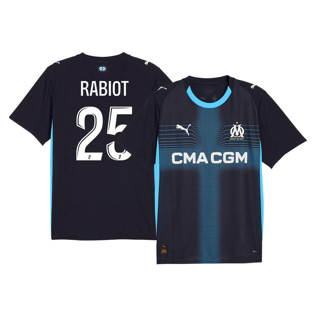 RABIOT #25 Marseille Olympique Võõrsilvorm Särk 2025/26