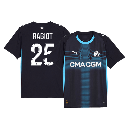 RABIOT #25 Marseille Olympique Võõrsilvorm Särk 2025/26