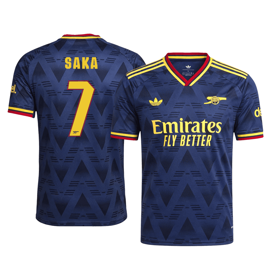 SAKA #7 Arsenal Võõrsilvorm Särk 2026/27 Autentne - UCL