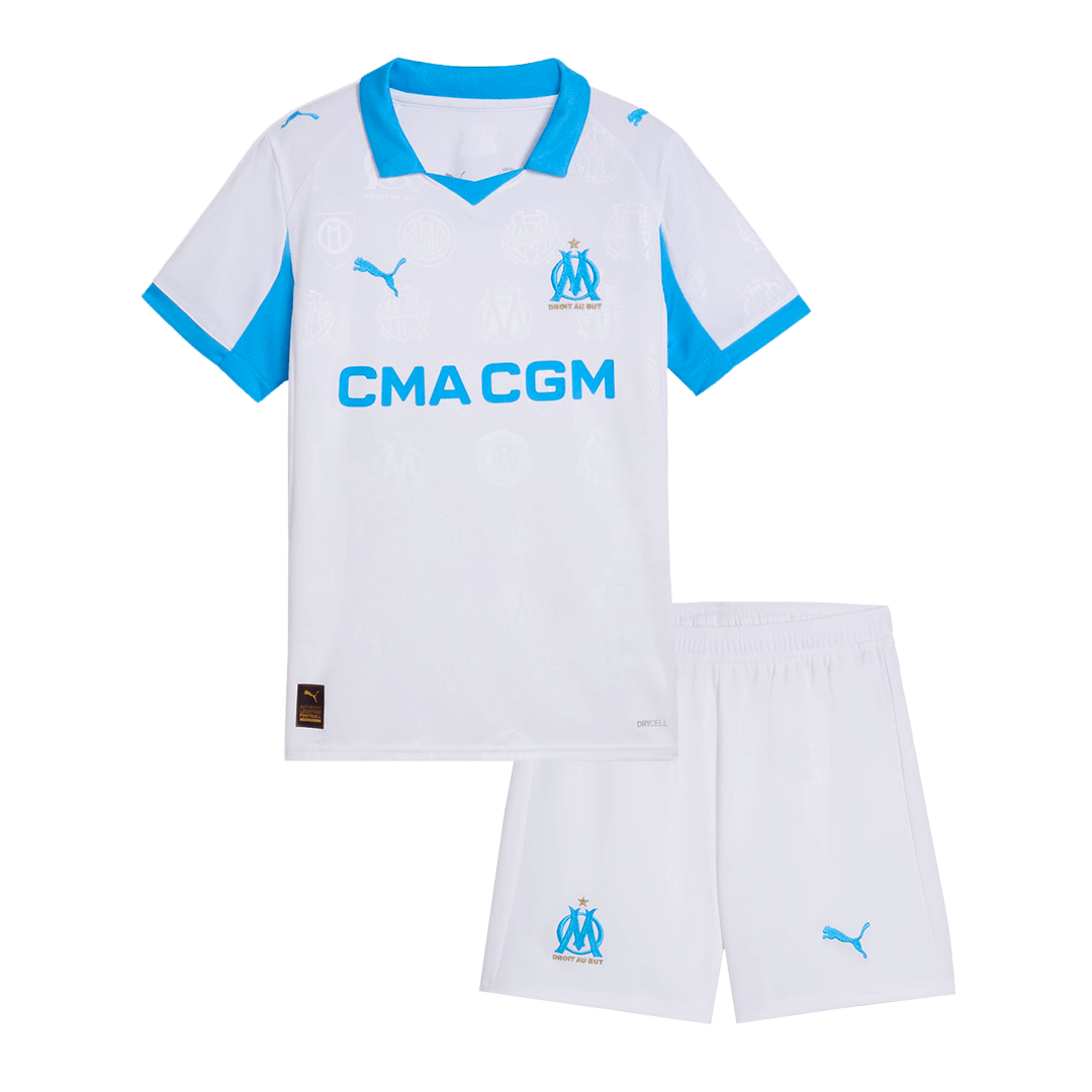 Marseille Olympique Koduvorm Laste Jalgpallikomplekt 2025/26