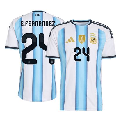E. FERNÁNDEZ #24 Argentina Koduvorm Särk 2026 Autentne