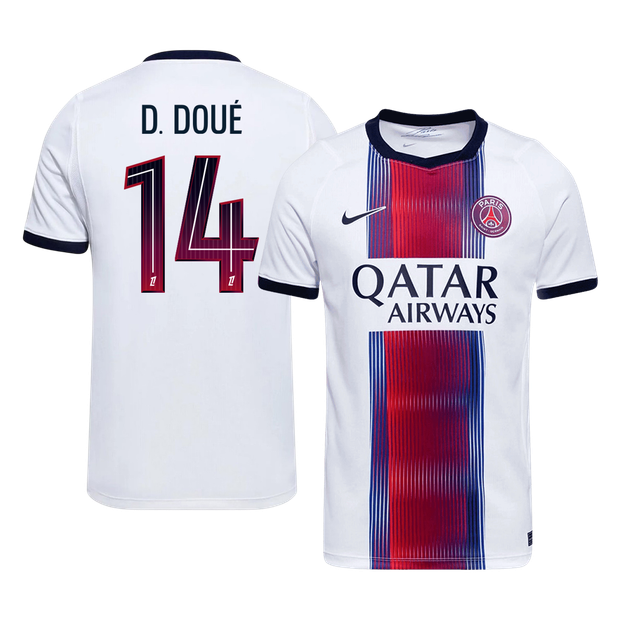 D. DOUÉ #14 Pariisi Saint-Germain Võõrsilvorm Särk 2026/27