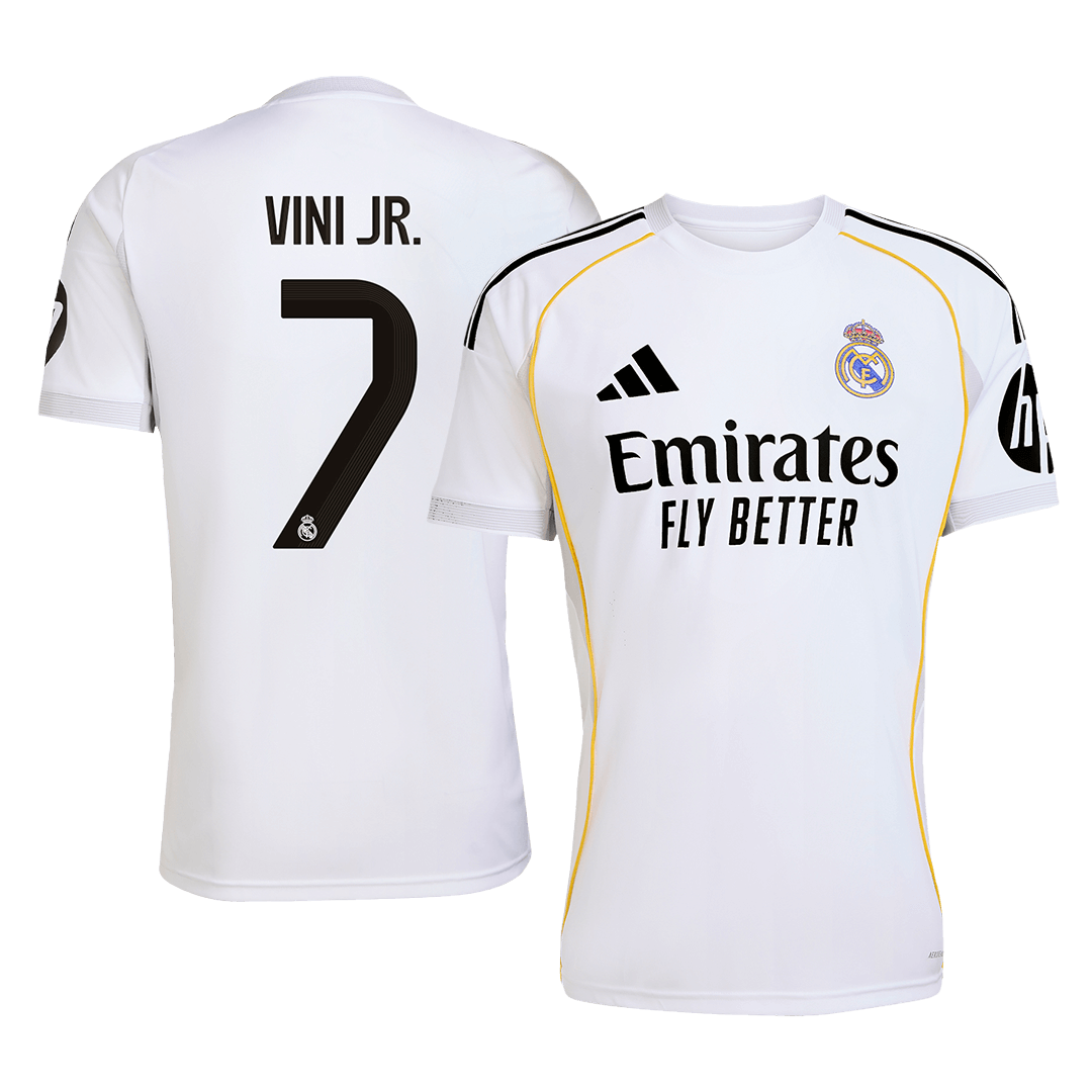 VINI JR. #7 Madridi Real Koduvorm Särk 2025/26 - Kvaliteetne