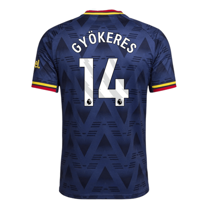 GYÖKERES #14 Arsenal Võõrsilvorm Särk 2026/27 Autentne
