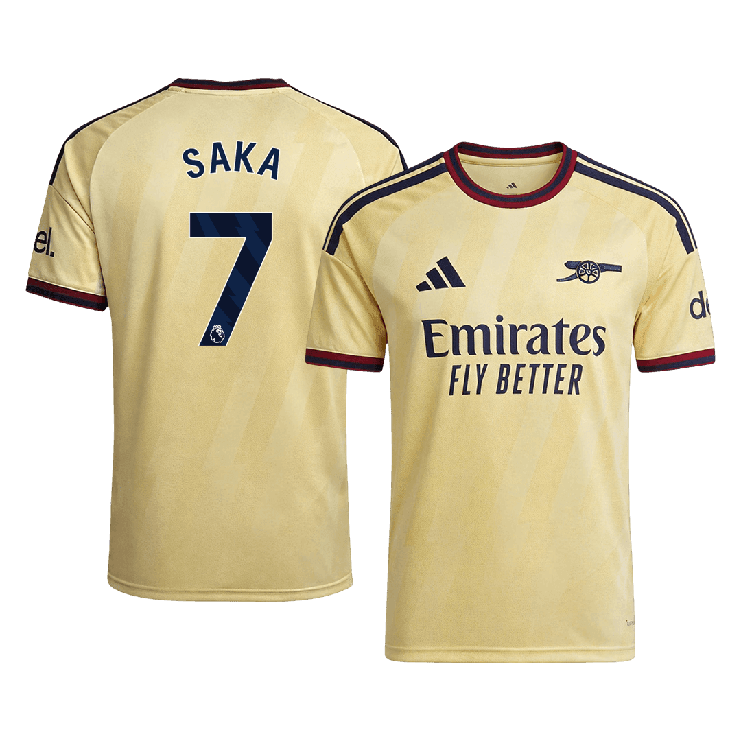 SAKA #7 Arsenal Kolmas Särk 2026/27 Autentne