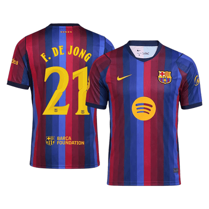 F. DE JONG #21 Barcelona Koduvorm Särk 2026/27 - UCL