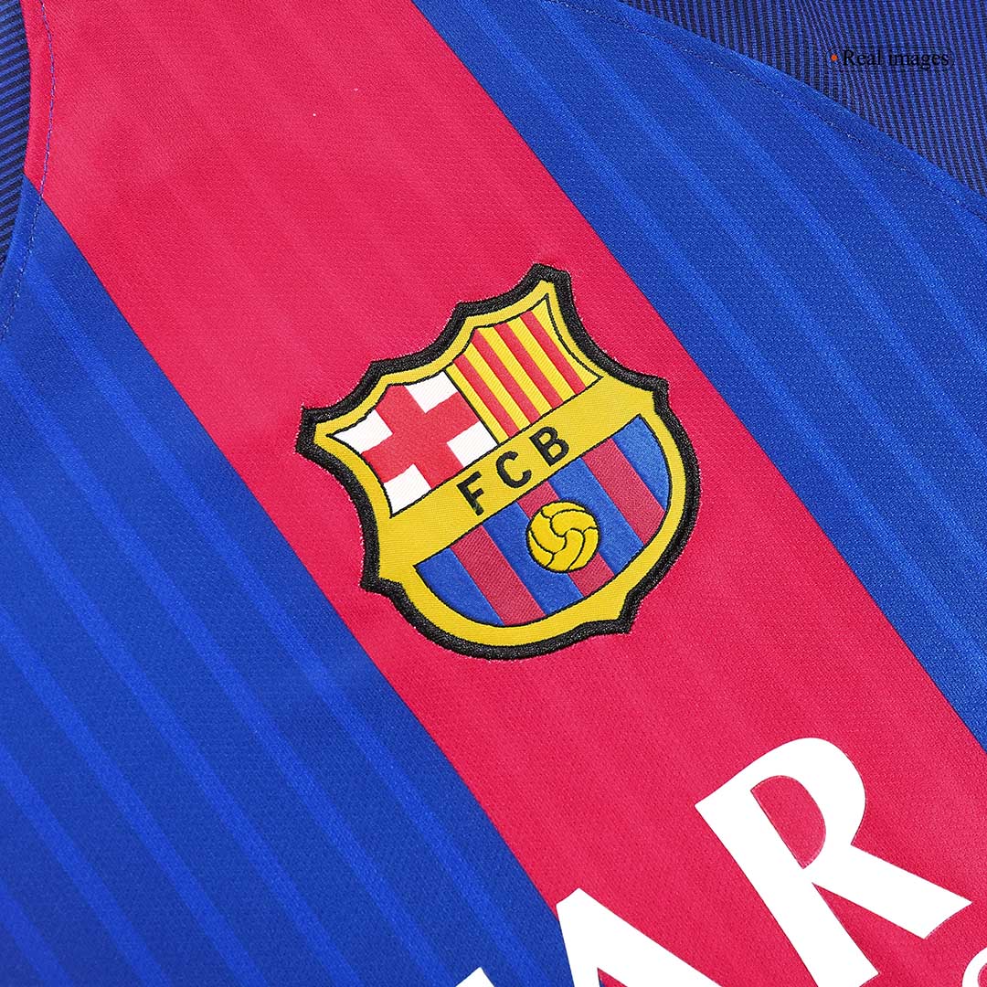 Retro MESSI #10 FC Barcelona Koduvorm Särk 2016/17