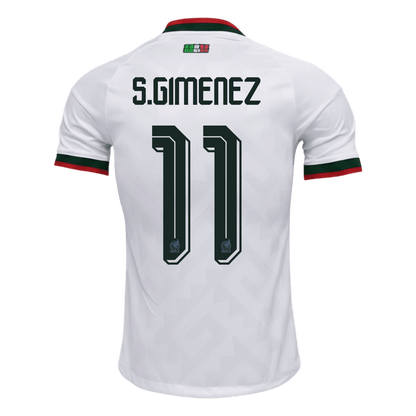 S.GIMENEZ #11 Mehhiko Võõrsilvorm Särk 2026 Autentne