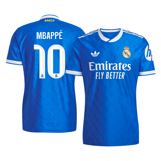 MBAPPÉ #10 Madridi Real Kolmas Särk 2025/26 Autentne