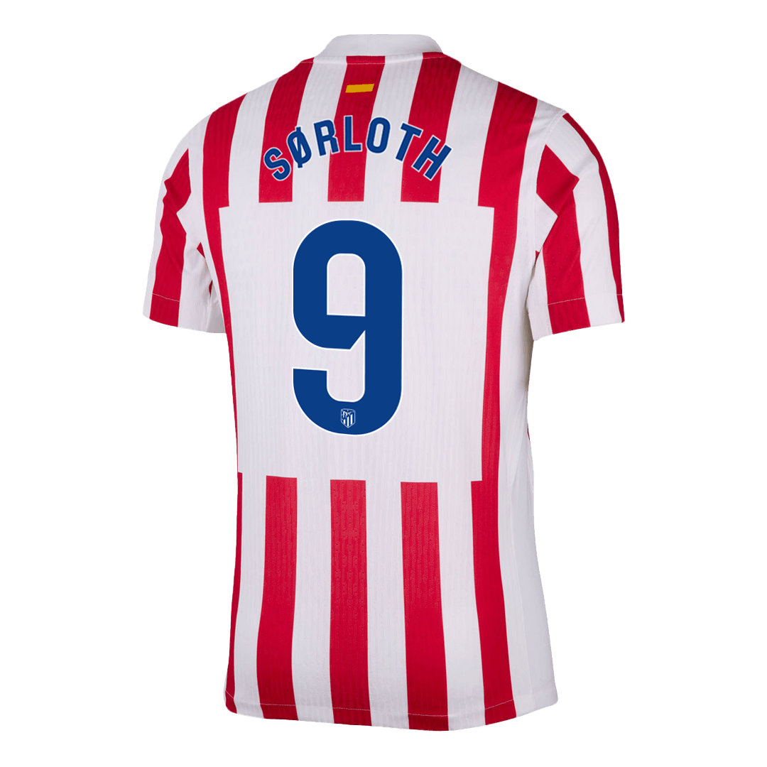 SØRLOTH #9 Madridi Atlético Koduvorm Särk 2025/26 Autentne