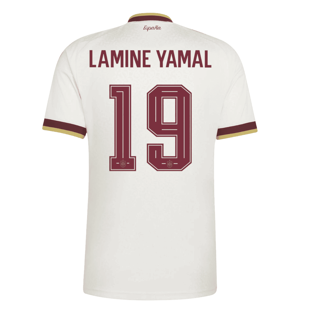 LAMINE YAMAL #19 Hispaania Võõrsilvorm Särk 2026