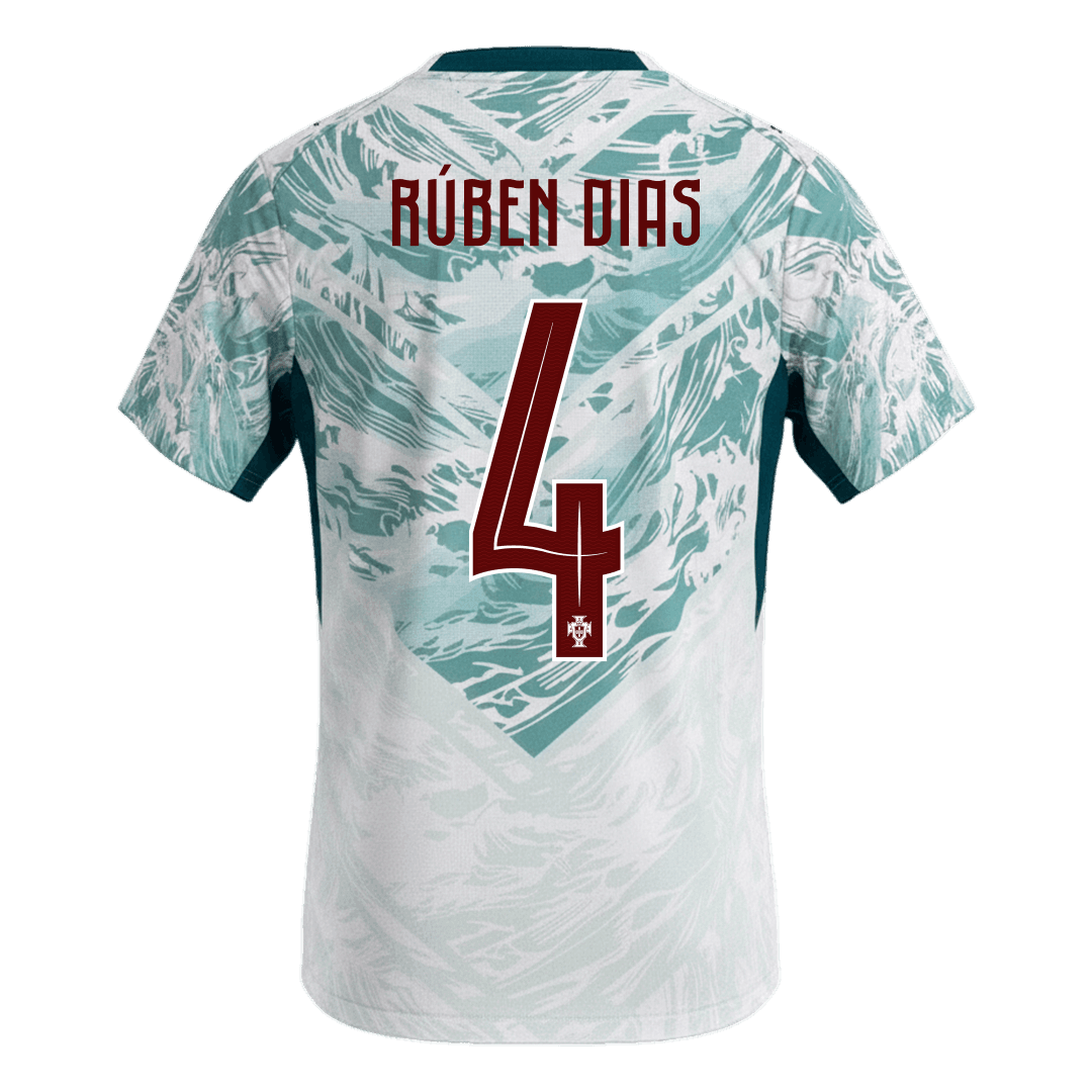 RÚBEN DIAS #4 Portugal Võõrsilvorm Särk 2026