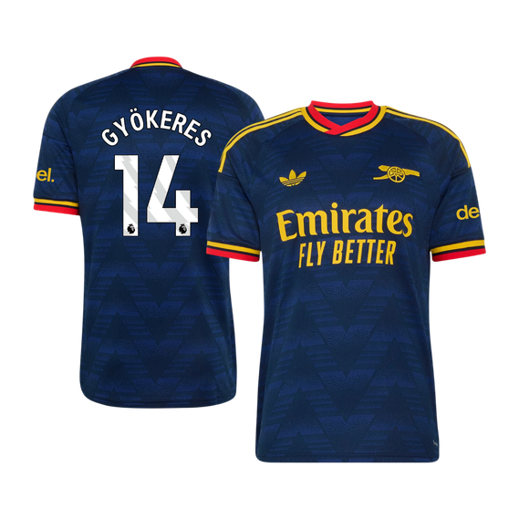 GYÖKERES #14 Arsenal Võõrsilvorm Särk 2026/27