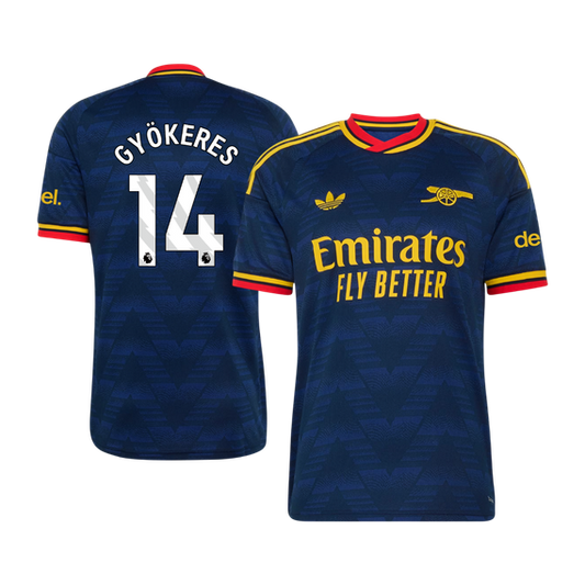 GYÖKERES #14 Arsenal Võõrsilvorm Särk 2026/27