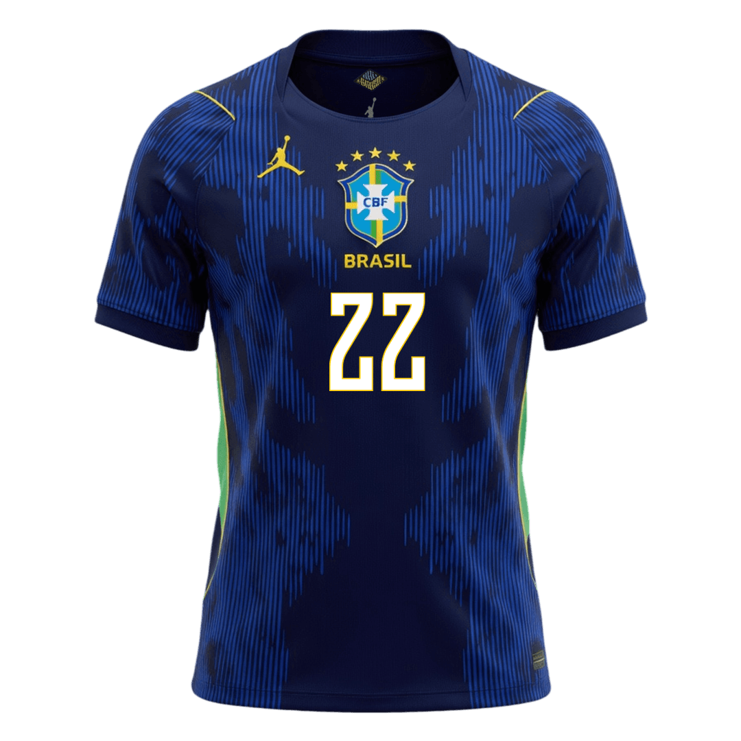 JOÃO PEDRO #22 Brasiilia Võõrsilvorm Särk 2026