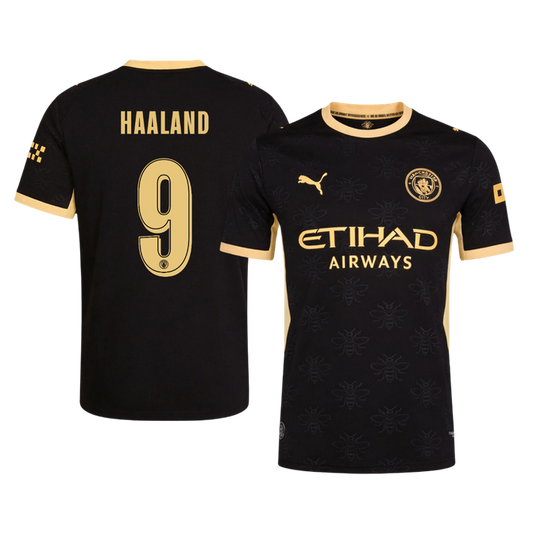 HAALAND #9 Manchester City Võõrsilvorm Särk 2026/27 Autentne - UCL