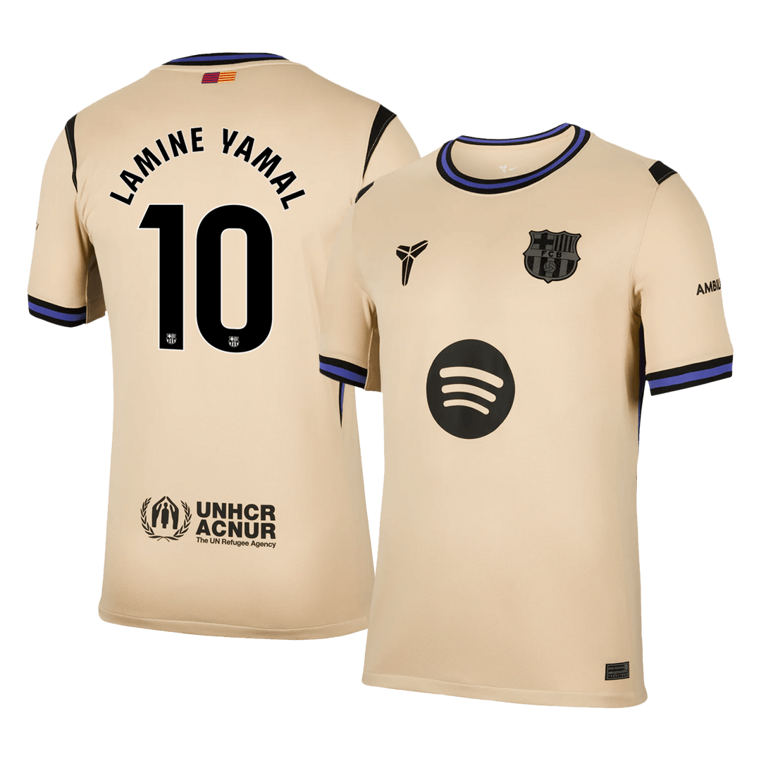 LAMINE YAMAL #10 FC Barcelona Võõrsilvorm Särk 2025/26