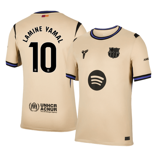 LAMINE YAMAL #10 FC Barcelona Võõrsilvorm Särk 2025/26