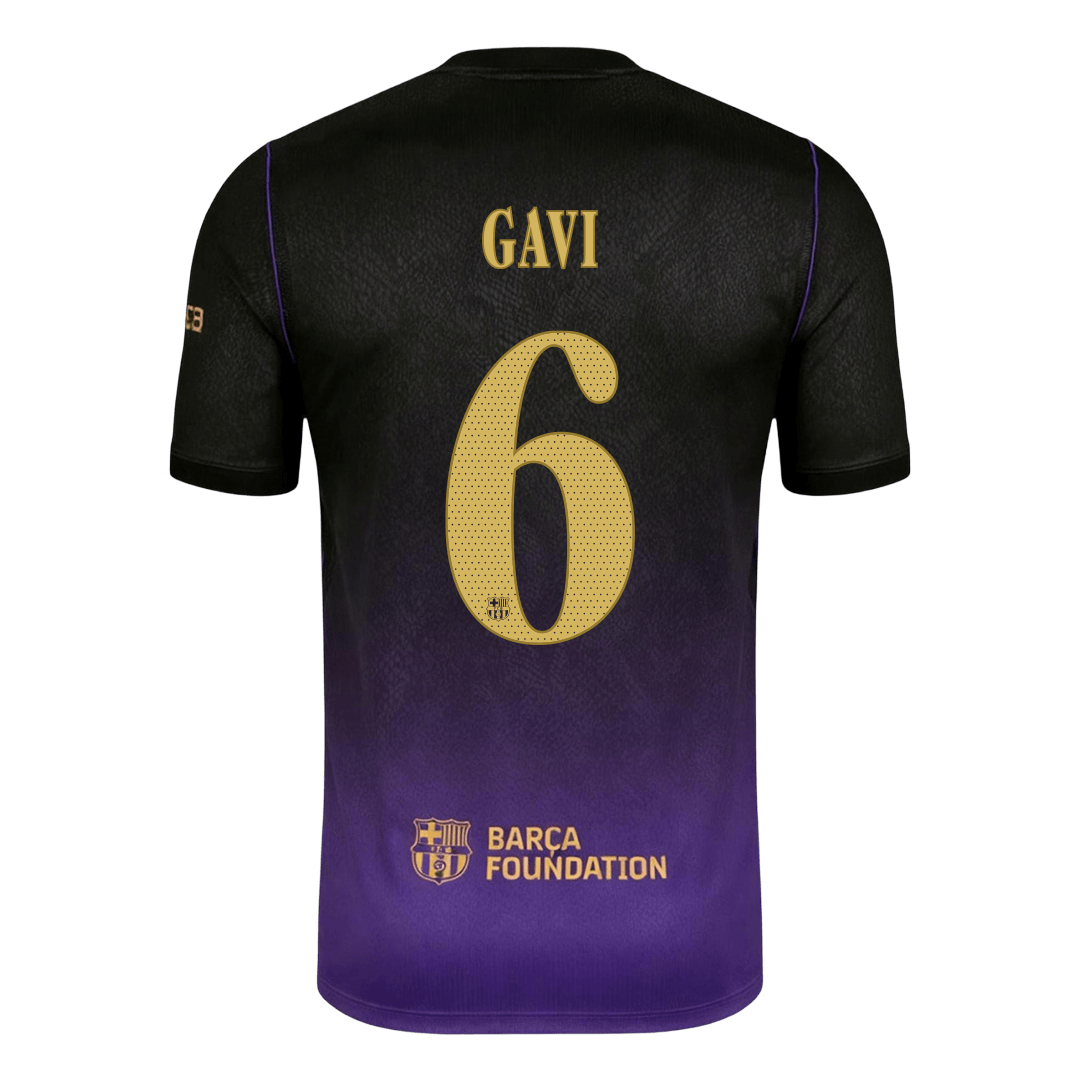 GAVI #6 Barcelona Võõrsilvorm Särk 2026/27 - UCL