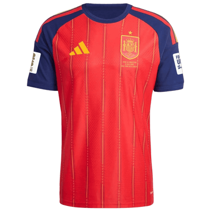 Hispaania Koduvorm Särk 2026 Autentne Final Match Edition (With Patches)