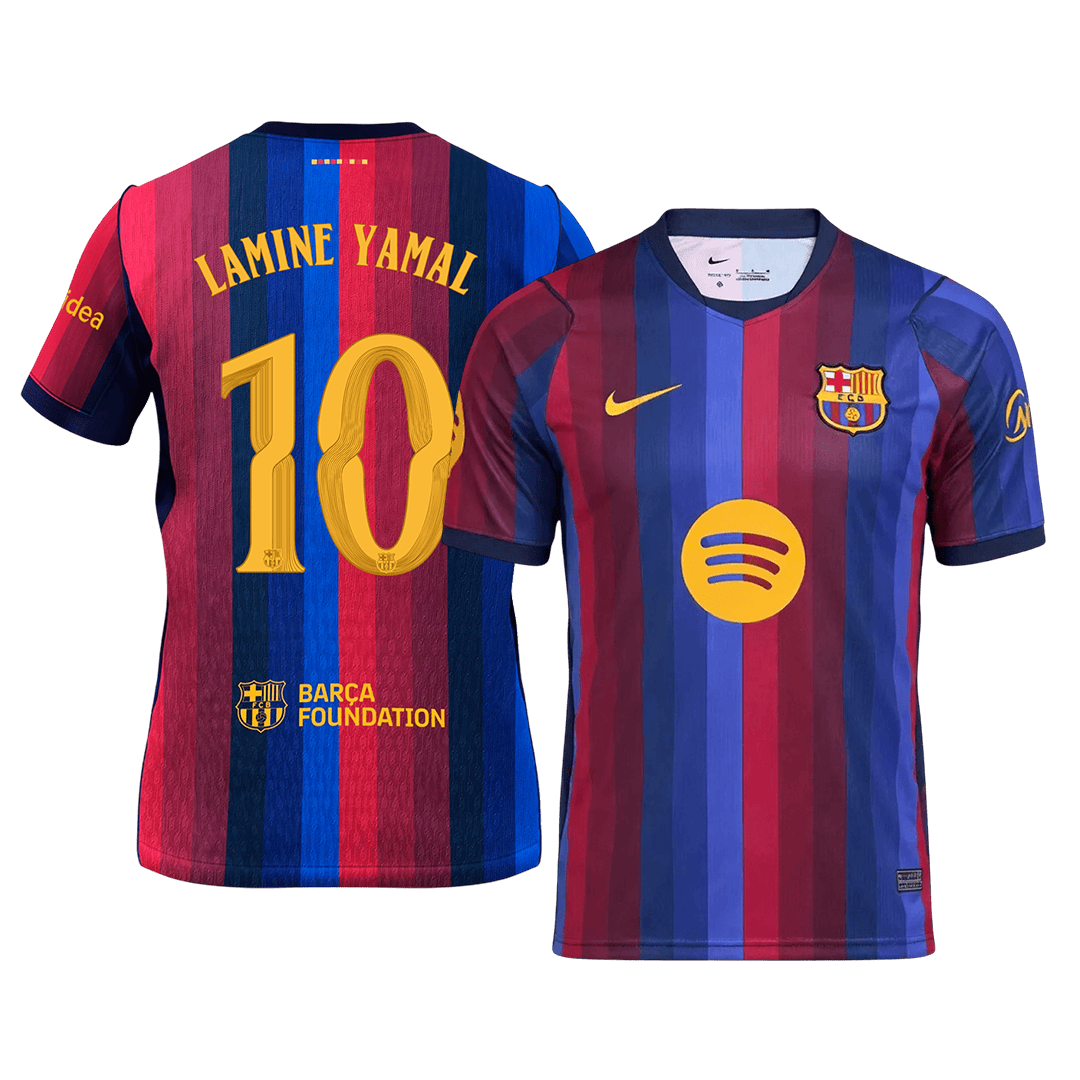 LAMINE YAMAL #10 Barcelona Koduvorm Särk 2026/27 - UCL