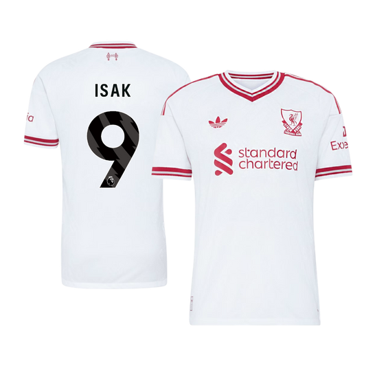 ISAK #9 Liverpool Võõrsilvorm Särk 2026/27 Autentne