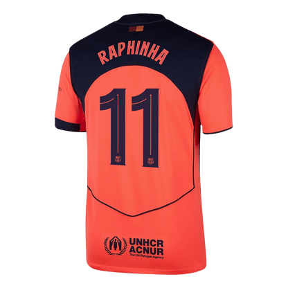 RAPHINHA #11 FC Barcelona Kolmas Särk 2025/26 - UCL