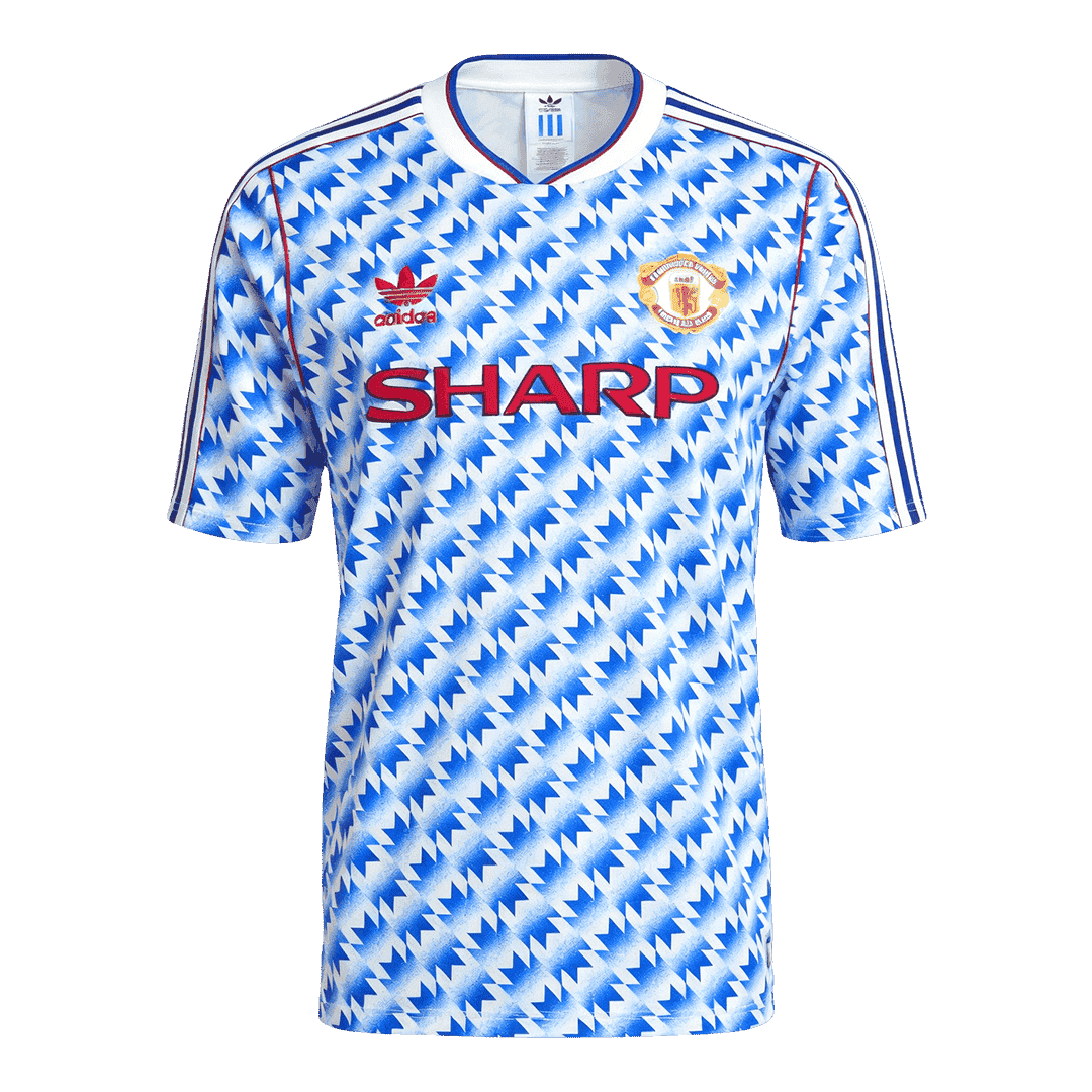 Retro Manchester United Võõrsilvorm Särk 1990/92
